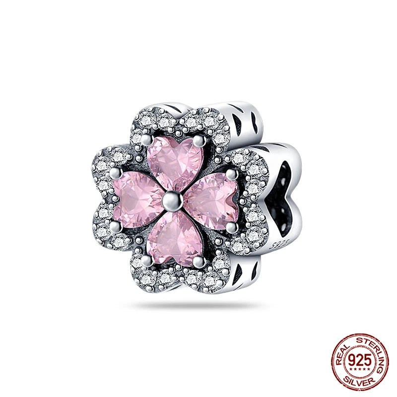 Fashion Bee Astronaut Eiffel Tower 925Silver Charms Beads  Original Bracelet Fine DIY Jewelry 912349723-400S