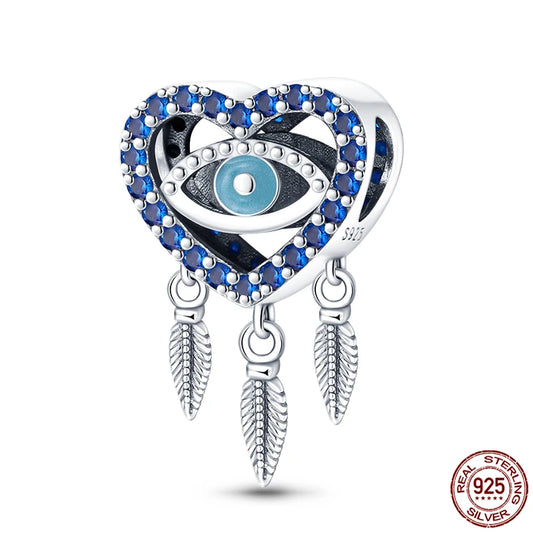 Devil's Eye Series Original Charms Beads  Bracelet DIY 925 Silver 912349723-PAC315