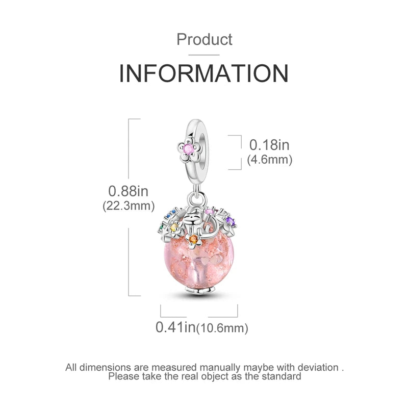 Original Design Charms pendant 925 Sliver Bracelet bead DIY Jewelry Gifts 912349723-C