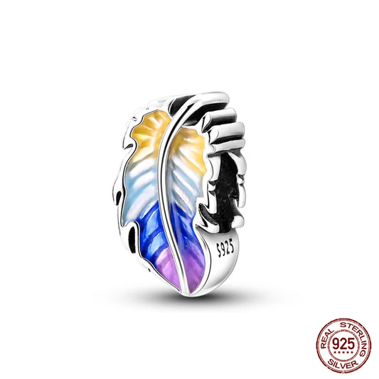 Silver Charms Beads Color Series Original Bracelets DIY 912349723-KJC758