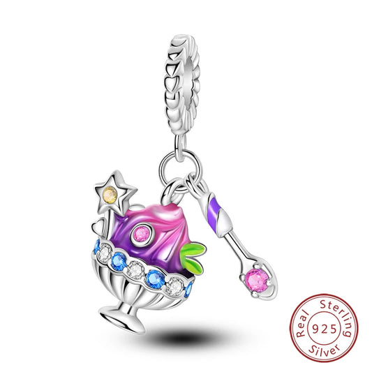 Silver Charms Beads Color Series Original Bracelets DIY 912349723- 912349723-KJC1113