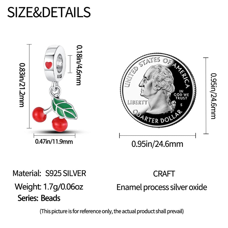 Original Pendant 925 Sliver Bracelet bead DIY Jewelry Gifts 912349723-KJC1213