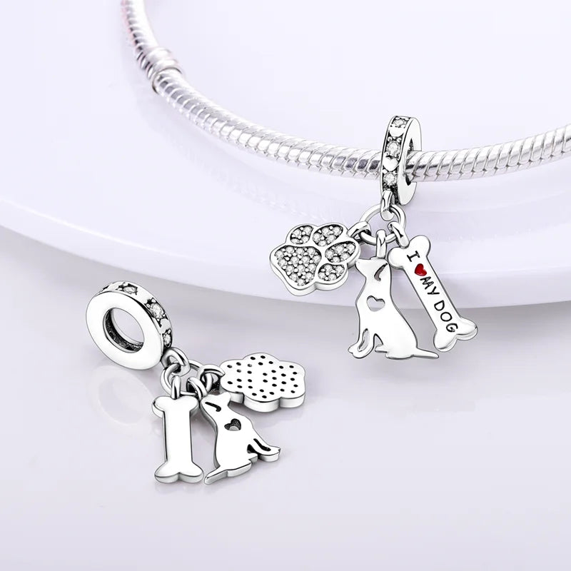 925 Silver Charms Beads Original Bracelet DIY Jewelry 912349723-600S