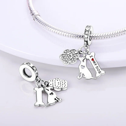 925 Silver Charms Beads Original Bracelet DIY Jewelry 912349723-600S