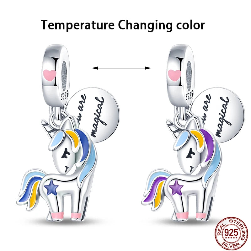 Fashion Bee Astronaut Eiffel Tower 925Silver Charms Beads  Original Bracelet Fine DIY Jewelry 912349723-400S