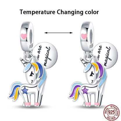 Fashion Bee Astronaut Eiffel Tower 925Silver Charms Beads  Original Bracelet Fine DIY Jewelry 912349723-400S