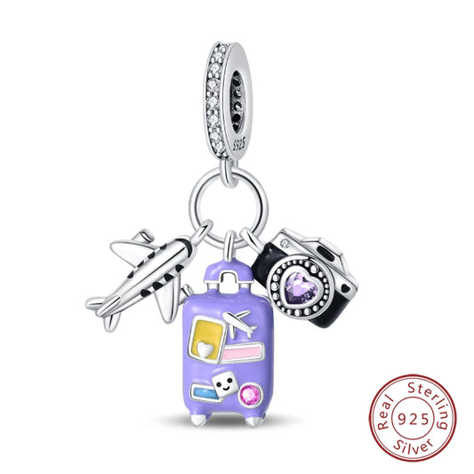 Silver Charms Beads Color Series Original Bracelets DIY 912349723- 912349723-PAC1146