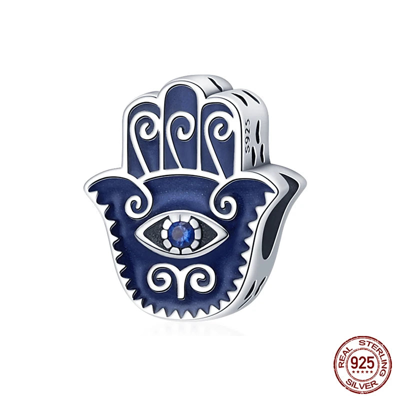 Fashion Bee Astronaut Eiffel Tower 925Silver Charms Beads  Original Bracelet Fine DIY Jewelry 912349723-400S