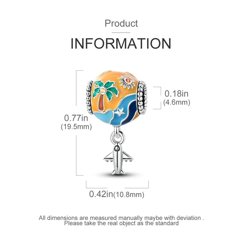 Original Design Charms pendant 925 Sliver Bracelet bead DIY Jewelry Gifts 912349723-C