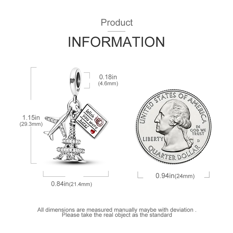 925 Silver Charms Beads Original Bracelet DIY Jewelry 912349723-600S