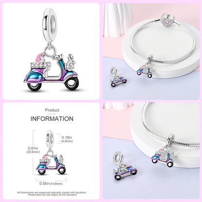 Original Design Charms pendant 925 Sliver Bracelet bead DIY Jewelry Gifts 912349723-C