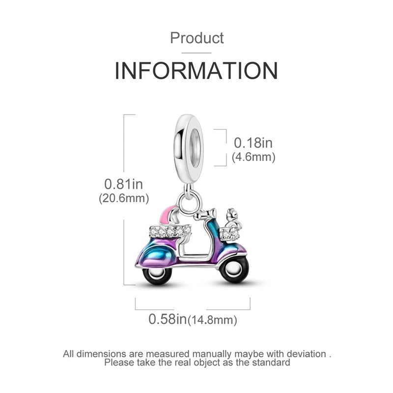 Original Design Charms pendant 925 Sliver Bracelet bead DIY Jewelry Gifts 912349723-C