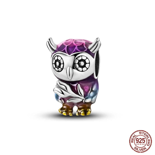 Silver Charms Beads Color Series Original Bracelets DIY 912349723- 912349723-KJC1064