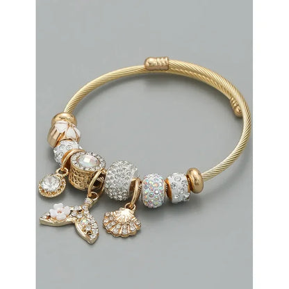 Multi Element Beads Mermaid Bracelet 1103865033-ZT9048