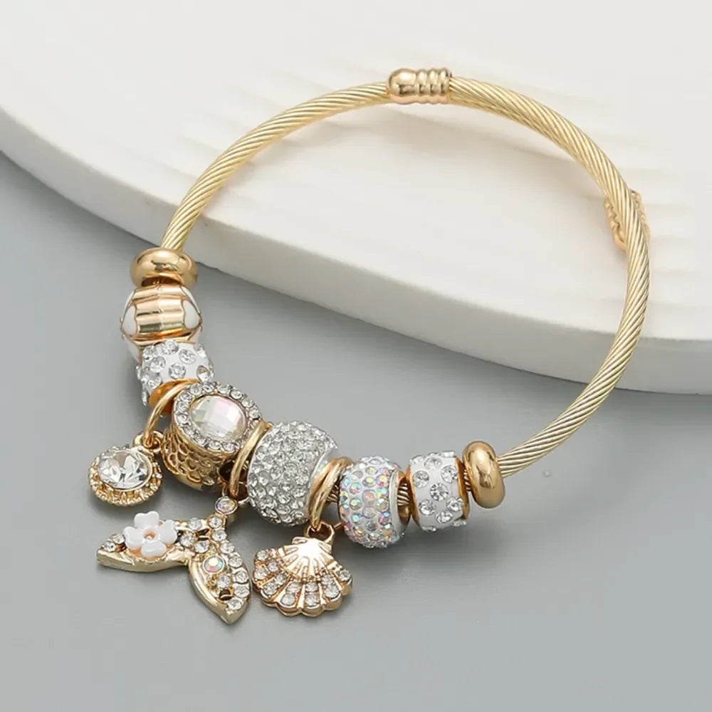 Multi Element Beads Mermaid Bracelet 1103865033-ZT9048