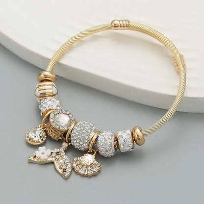 Multi Element Beads Mermaid Bracelet 1103865033-ZT9048