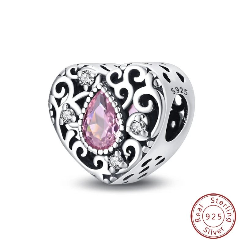 Fashion Bee Astronaut Eiffel Tower 925Silver Charms Beads  Original Bracelet Fine DIY Jewelry 912349723-400S