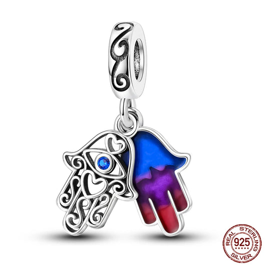 Devil's Eye Series Original Charms Beads  Bracelet DIY 925 Silver 912349723-KJC996