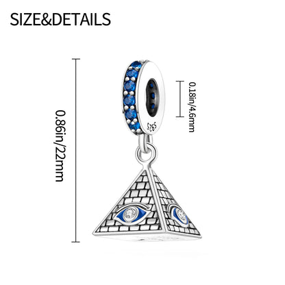 Fashion Bee Astronaut Eiffel Tower 925Silver Charms Beads  Original Bracelet Fine DIY Jewelry 912349723-400S