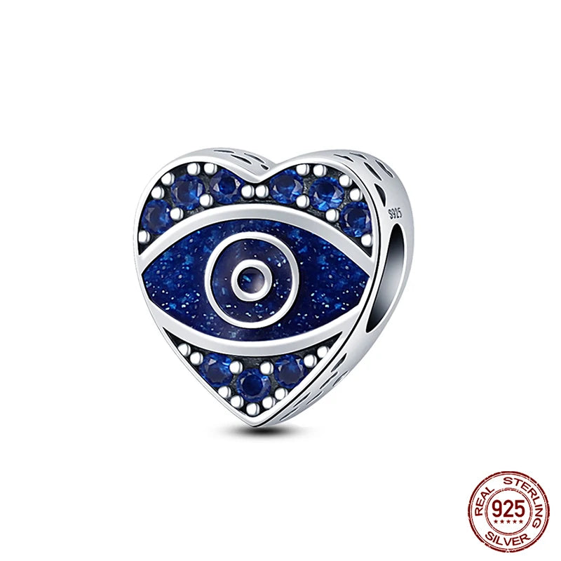 Fashion Bee Astronaut Eiffel Tower 925Silver Charms Beads  Original Bracelet Fine DIY Jewelry 912349723-400S