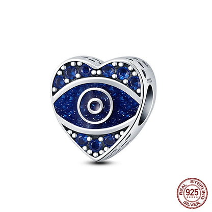 Fashion Bee Astronaut Eiffel Tower 925Silver Charms Beads  Original Bracelet Fine DIY Jewelry 912349723-400S