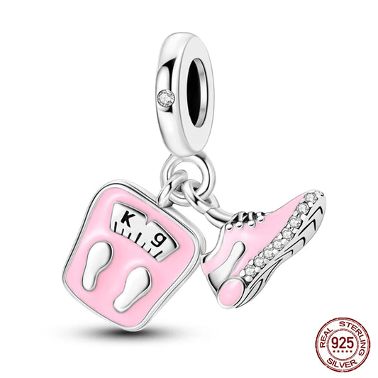 925 Sliver Bracelet bead DIY Jewelry Gifts 912349723-KJC1096