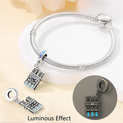 Original Design Charms Famous Attractions series pendant 925 Sliver Bracelet bead DIY Jewelry Gifts 912349723-C