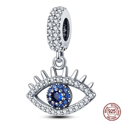 Devil's Eye Series Original Charms Beads  Bracelet DIY 925 Silver 912349723-PAC1051