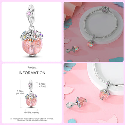 Original Design Charms pendant 925 Sliver Bracelet bead DIY Jewelry Gifts 912349723-C