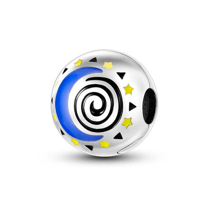 Classic Devil's Eye Charms Beads Original Bracelet Fine DIY Jewelry 925 Sterling Silver 912349723-700S