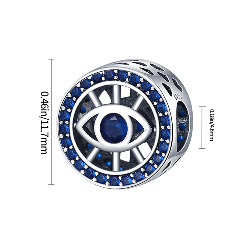 Fashion Bee Astronaut Eiffel Tower 925Silver Charms Beads  Original Bracelet Fine DIY Jewelry 912349723-400S