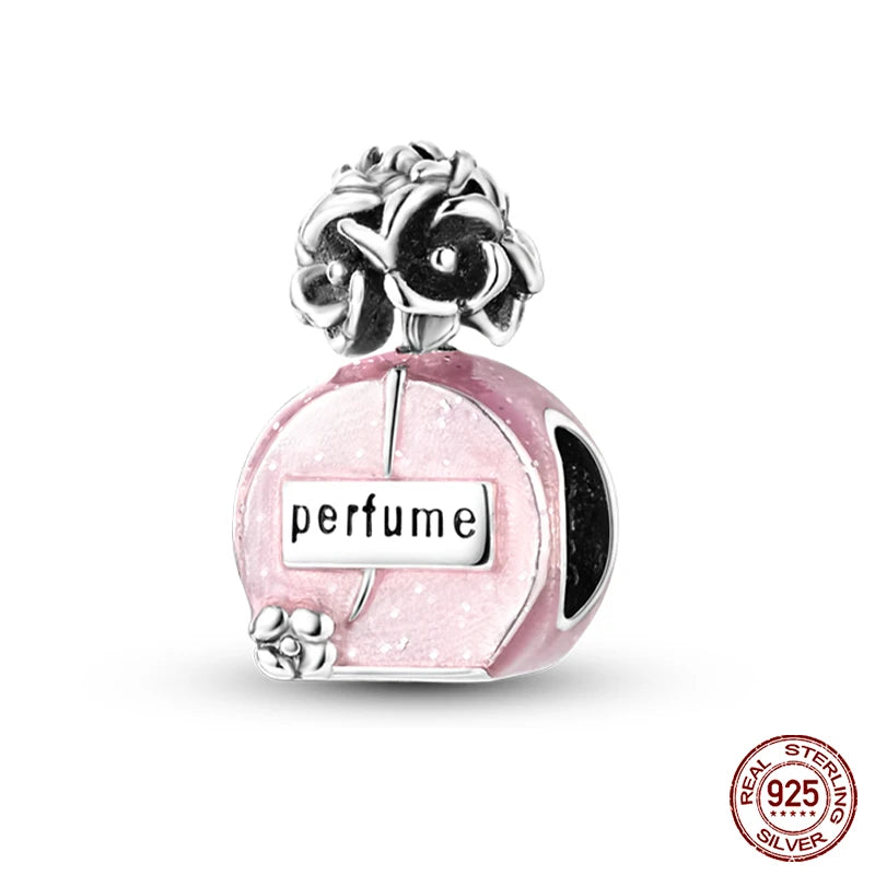 Fashion Bee Astronaut Eiffel Tower 925Silver Charms Beads  Original Bracelet Fine DIY Jewelry 912349723-400S