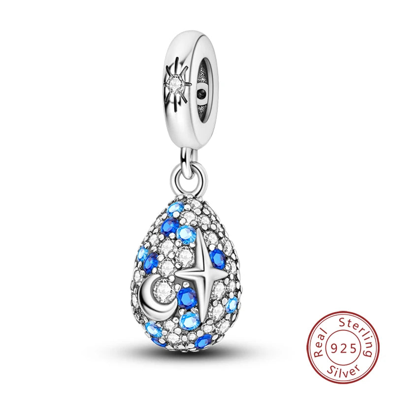 Classic Devil's Eye Series Original Charms Beads  Bracelet DIY 925 Silver 912349723-KJC1046