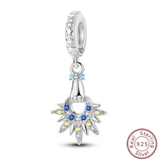 Classic Devil's Eye Series Original Charms Beads  Bracelet DIY 925 Silver 912349723-KJC1080