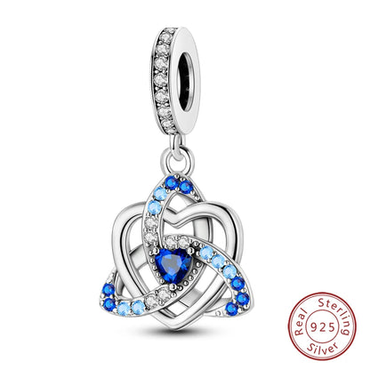 Classic Devil's Eye Charms Beads Original Bracelet Fine DIY Jewelry 925 Sterling Silver 912349723-700S