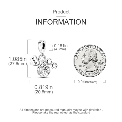 925 Silver Charms Beads Original Bracelet DIY Jewelry 912349723-600S