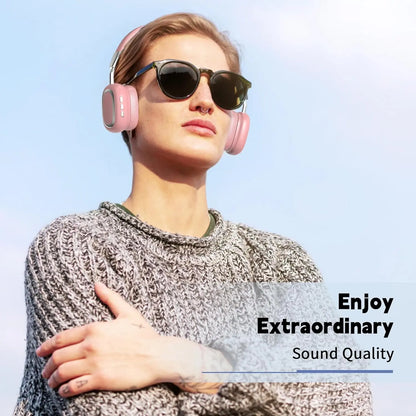 Auriculares Bluetooth 2025 montados en la cabeza B35 Auriculares deportivos con calidad de sonido HIFI estéreo real Auriculares inalámbricos de alta calidad de sonido