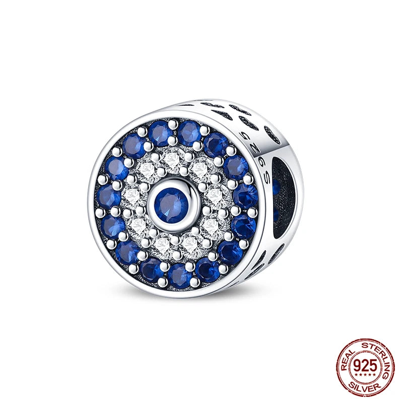 Fashion Bee Astronaut Eiffel Tower 925Silver Charms Beads  Original Bracelet Fine DIY Jewelry 912349723-400S