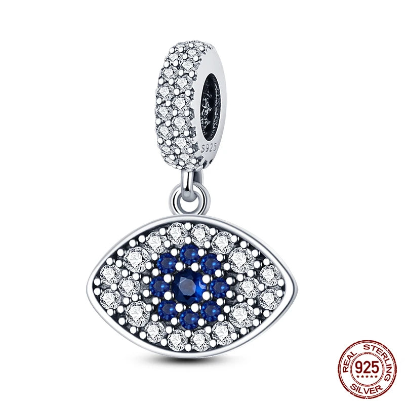 Fashion Bee Astronaut Eiffel Tower 925Silver Charms Beads  Original Bracelet Fine DIY Jewelry 912349723-400S