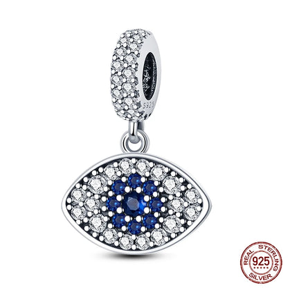 Fashion Bee Astronaut Eiffel Tower 925Silver Charms Beads  Original Bracelet Fine DIY Jewelry 912349723-400S