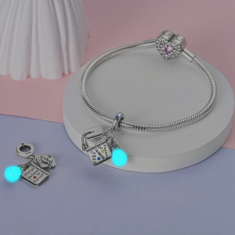 Original Design Charms pendant 925 Sliver Bracelet bead DIY Jewelry Gifts 912349723-C