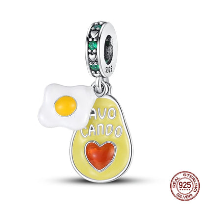 Original Pendant 925 Sliver Bracelet bead DIY Jewelry Gifts 912349723-PAC564