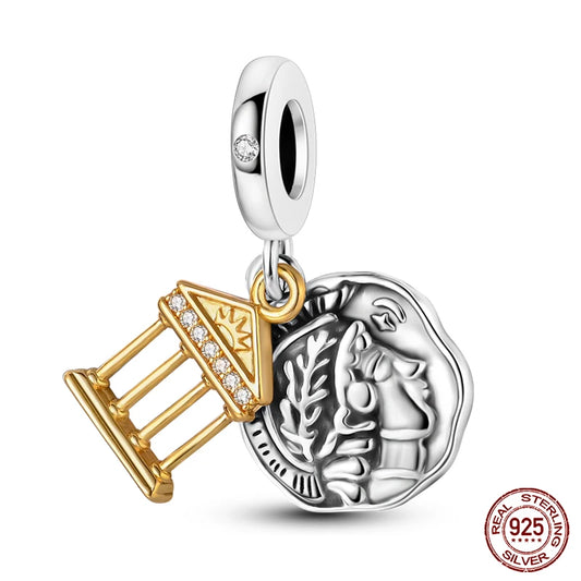 925 Sliver Bracelet bead DIY Jewelry Gifts 912349723-KJC1078