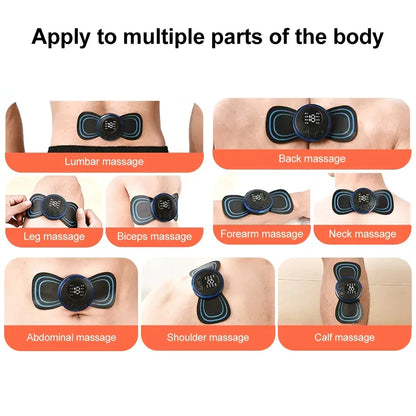 AI Electric Massager Effectively Relieve Pain In The Neck, Back, Waist, Legs Activate Muscle Slimming Massage And Body Health Care