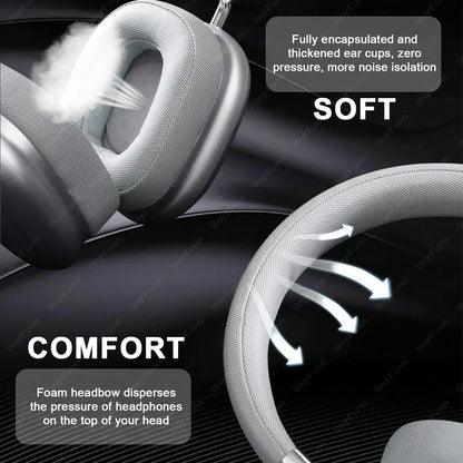 Auriculares Bluetooth 2025 montados en la cabeza B35 Auriculares deportivos con calidad de sonido HIFI estéreo real Auriculares inalámbricos de alta calidad de sonido