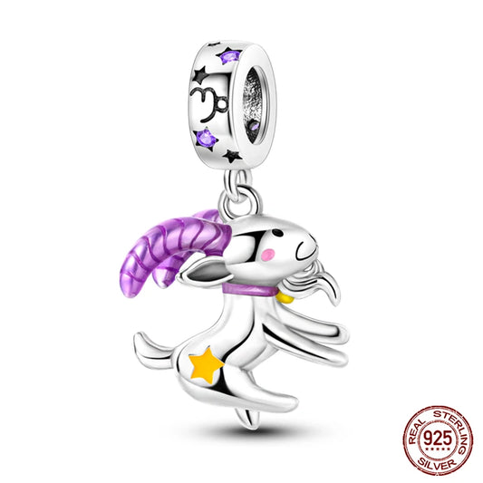 Dijes de plata, cuentas, serie de colores, pulseras originales DIY 912349723-KJC761-12 