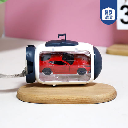 6036 Pull-back Alloy Cars (Racing Cars/Police Cars), Mixed Packaging - 36 Pieces with One Display Shelf as a Gift M.03 JPDB