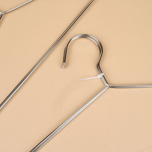 201 2-Piece Stainless Steel Non-Slip Hangers M.15