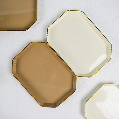 2628 Gilded Rectangular Plate M.20