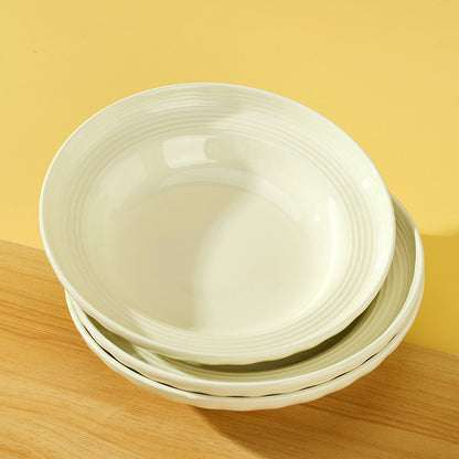 Yingshanhong 7.5-inch Brushed Plate (Cream Yellow) M.18